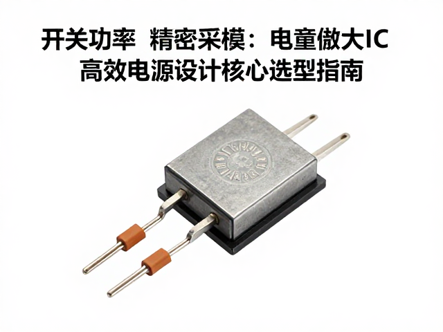 开关功率管,精密采样电阻,功率放大IC,高效电源设计核心选型指南