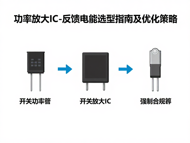 开关功率管、功率放大IC与反馈电路元件选型指南及优化策略