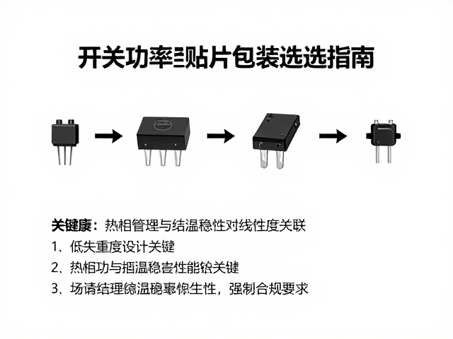 开关功率管贴片封装选型指南，低失真度设计关键