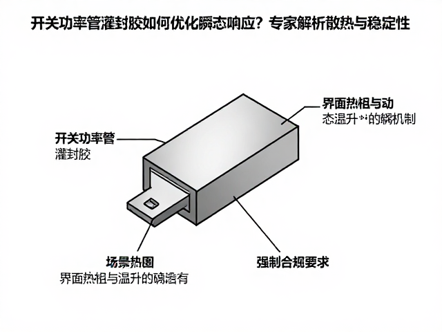 开关功率管灌封胶如何优化瞬态响应?专家解析散热与稳定性