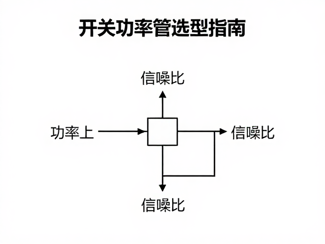开关功率管选型指南,如何优化功率电阻降低信噪比?