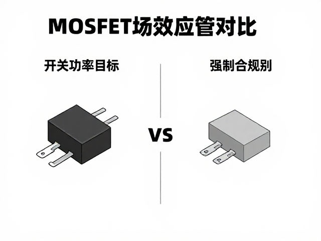开关功率管与继电器、MOSFET场效应管对比,选型指南与核心区别