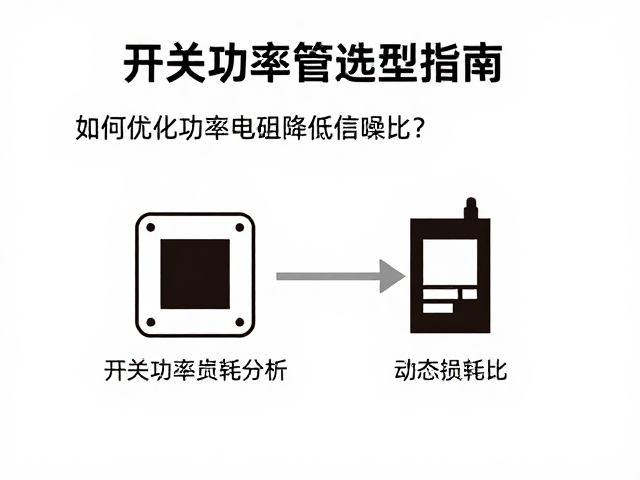 开关功率管选型指南,如何优化功率电阻降低信噪比?
