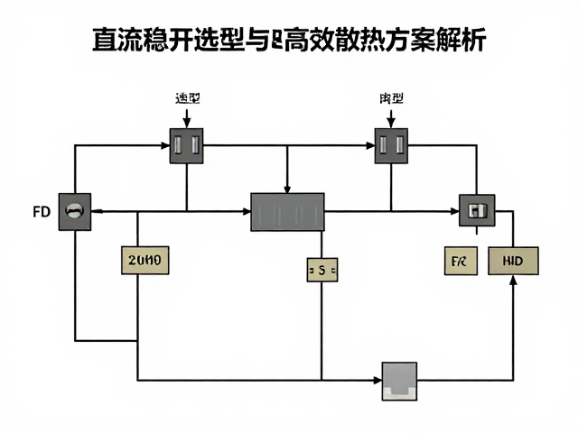 直流稳压电路中稳压电容选型与高效散热方案解析