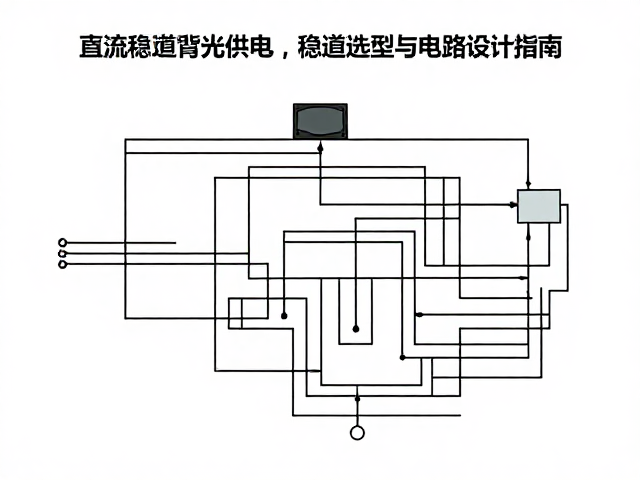 直流稳压显示屏背光供电，稳压电容选型与电路设计指南