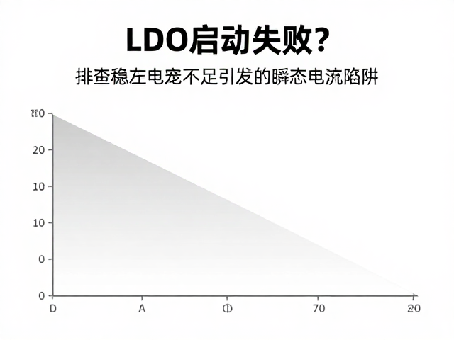 LDO启动失败？排查稳压电容不足引发的瞬态电流陷阱