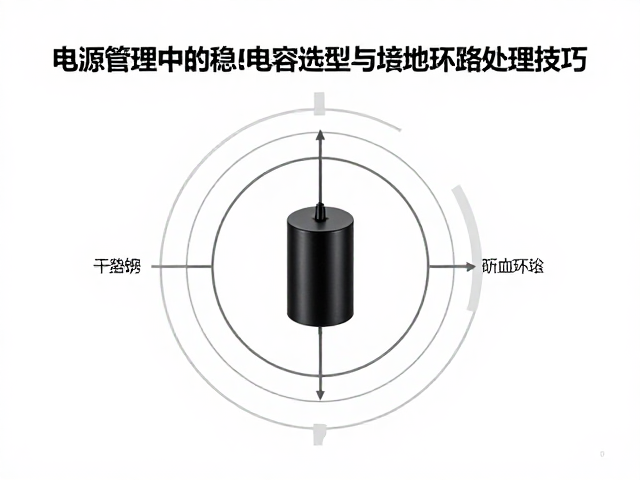 电源管理中的稳压电容选型与接地环路处理技巧
