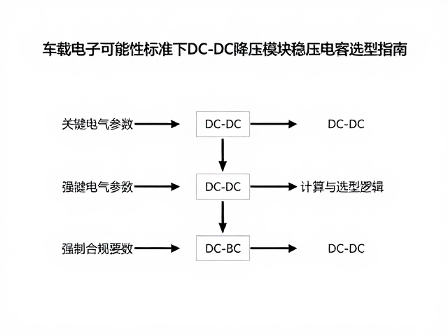 车载电子可靠性标准下DC-DC降压模块稳压电容选型指南