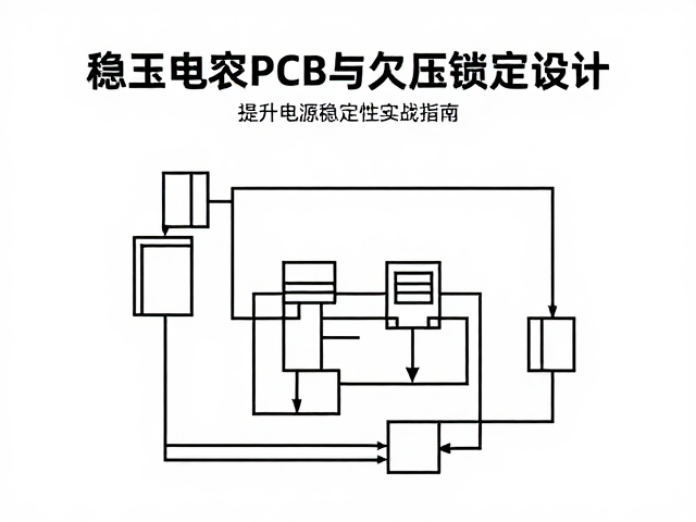 稳压电容PCB布局与欠压锁定设计,提升电源稳定性实战指南