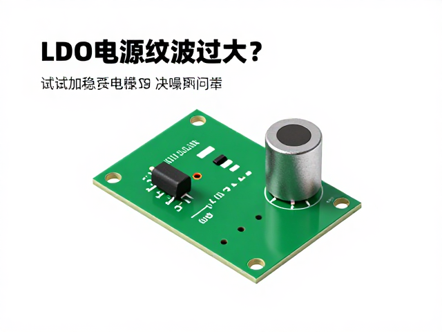 LDO电源纹波过大?试试加稳压电容,一招解决噪声问题