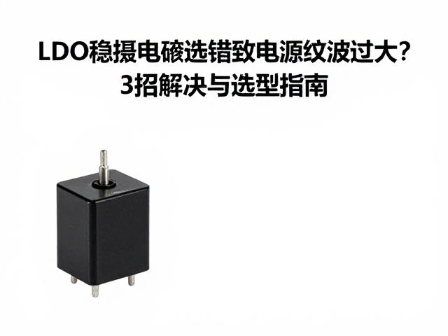 LDO稳压电容选错致电源纹波过大？3招解决与选型指南