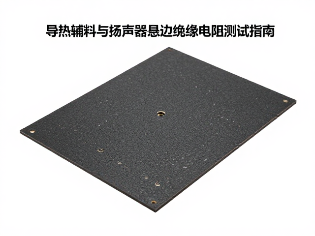 导热辅料与扬声器悬边绝缘电阻测试指南