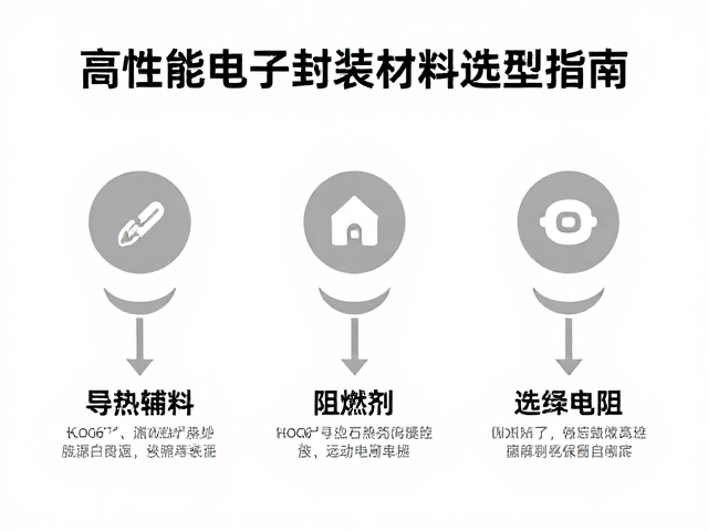 导热辅料，阻燃剂，绝缘电阻，高性能电子封装材料选型指南