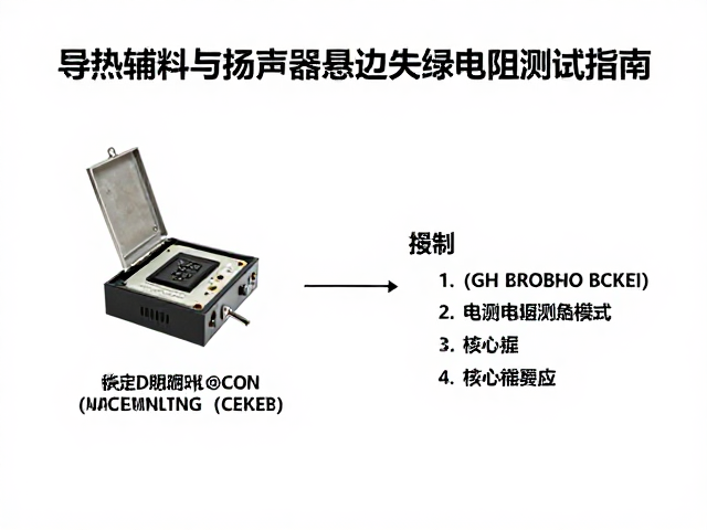 导热辅料与扬声器悬边绝缘电阻测试指南