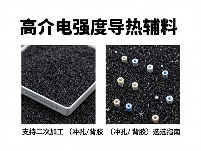 高介电强度导热辅料，支持二次加工(冲孔/背胶)选型指南