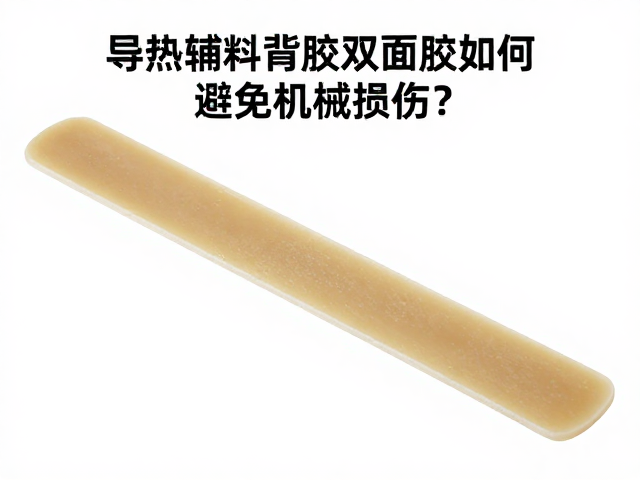 导热辅料背胶双面胶如何避免机械损伤？专家教你选对不伤件