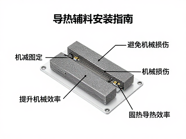 导热辅料安装指南，避免机械损伤，提升散热导热效率