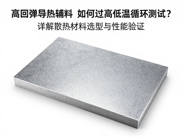 高回弹导热辅料如何通过高低温循环测试?详解散热材料选型与性能验证