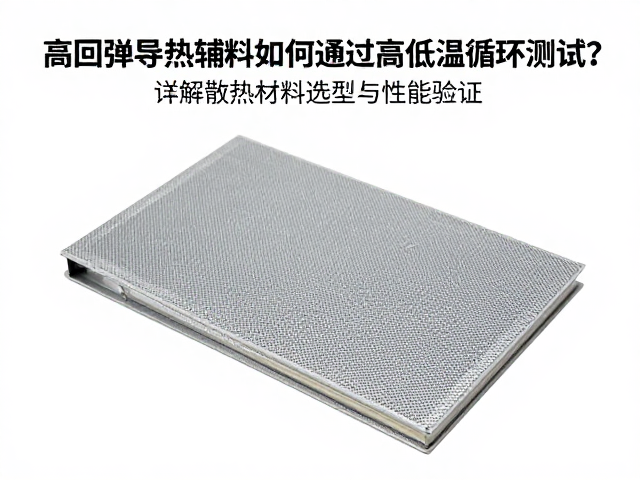 高回弹导热辅料如何通过高低温循环测试?详解散热材料选型与性能验证