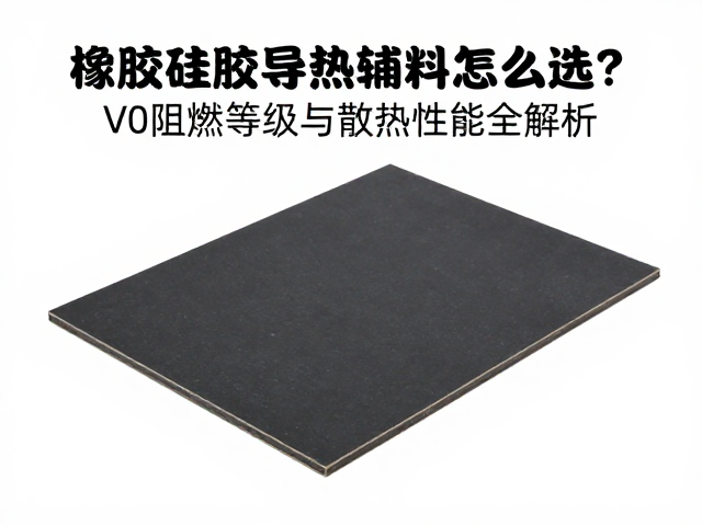 橡胶硅胶导热辅料怎么选?V0阻燃等级与散热性能全解析