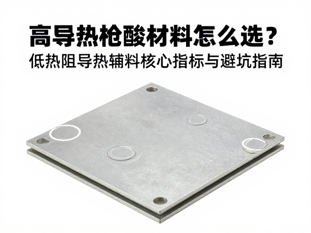 高导热绝缘材料怎么选?低热阻导热辅料核心指标与避坑指南