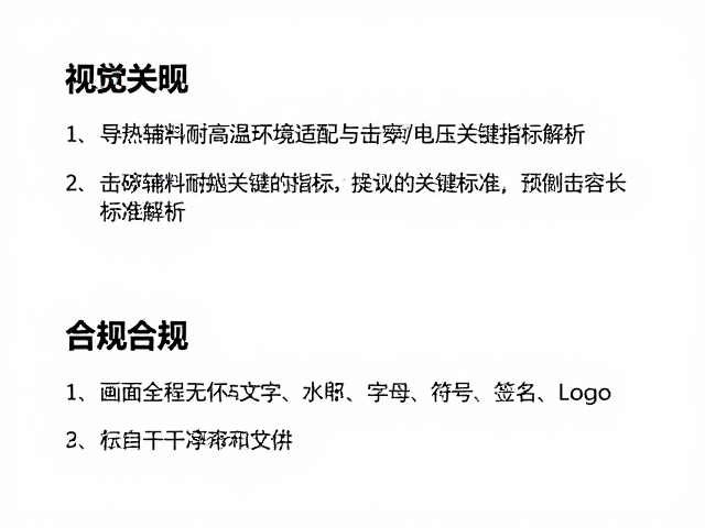 导热辅料耐高温环境适配与击穿电压关键指标解析