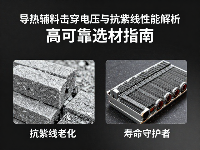 导热辅料击穿电压与抗紫外线性能解析,高可靠选材指南