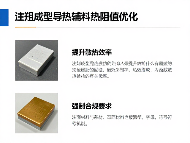 注塑成型导热辅料热阻值优化,提升散热效率的3大关键点