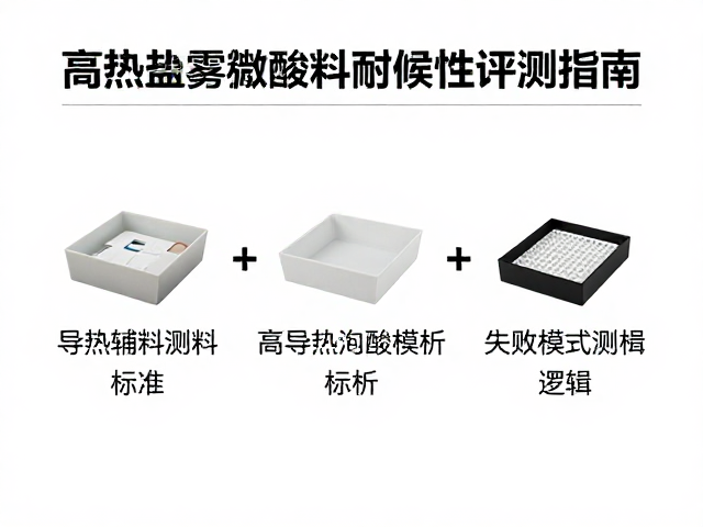 导热辅料盐雾测试标准,高导热绝缘材料耐候性评测指南