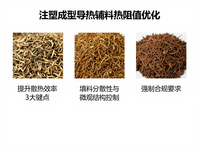 注塑成型导热辅料热阻值优化,提升散热效率的3大关键点