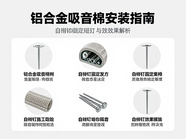 铝合金吸音棉安装指南，自攻钉固定技巧与隔音效果解析