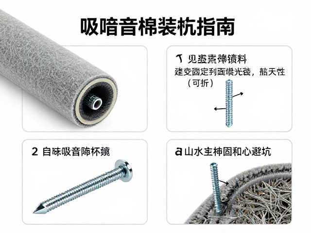 吸音棉，ABS工程塑料，固定螺丝安装指南，自攻钉固定技巧与避坑