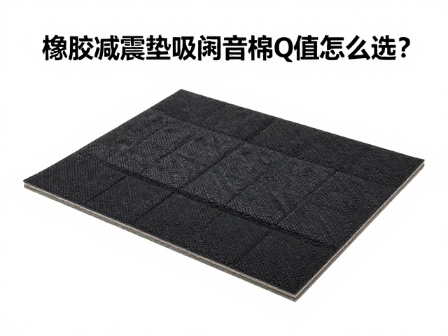 橡胶减震垫吸音棉Q值怎么选？揭秘隔音降噪核心参数与选购攻略