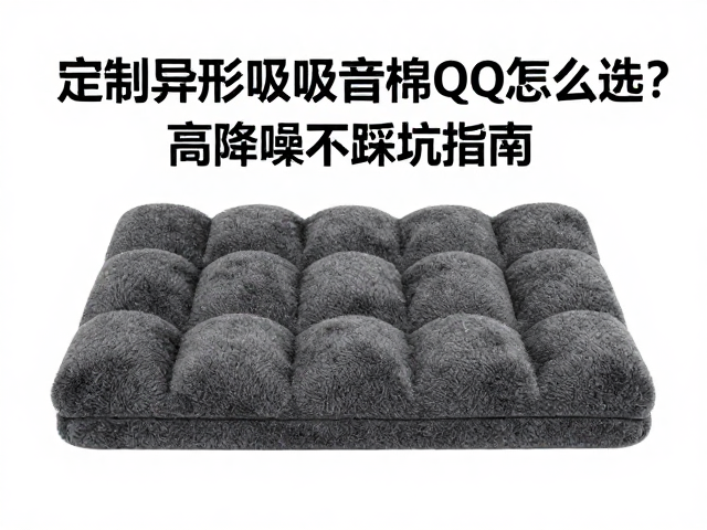 定制异形吸音棉Q值怎么选？高降噪不踩坑指南