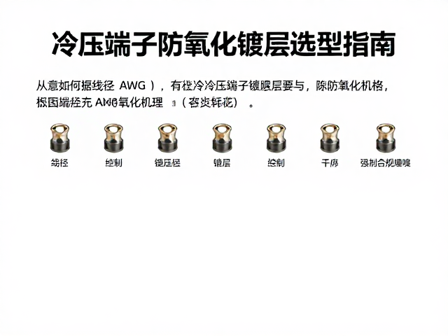 冷压端子防氧化镀层选型指南，如何根据线径AWG匹配最佳规格