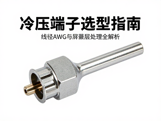 冷压端子选型指南，线径AWG与屏蔽层处理全解析