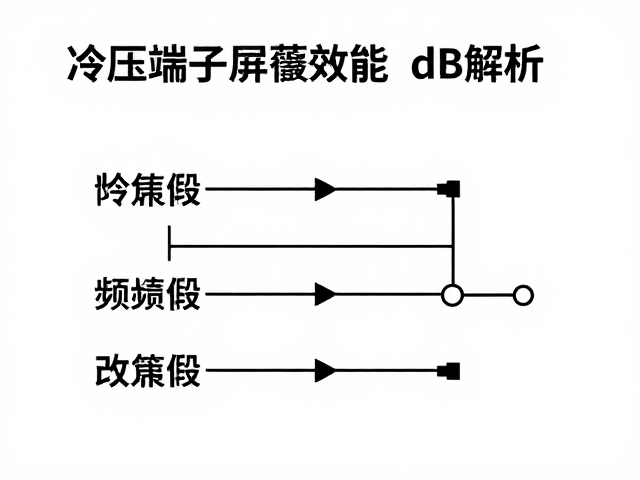 冷压端子屏蔽效能dB解析，高频段频响范围优化指南