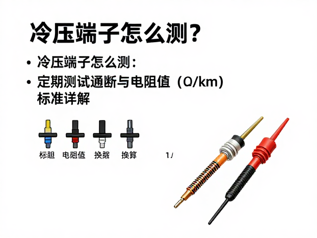 冷压端子怎么测?定期测试通断与电阻值(Ω/km)标准详解