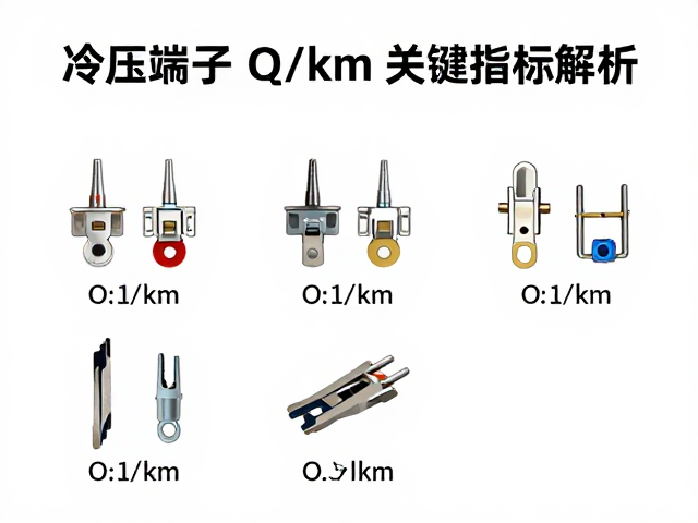 冷压端子与扎线扣选型指南,电阻值Ω/km关键指标解析