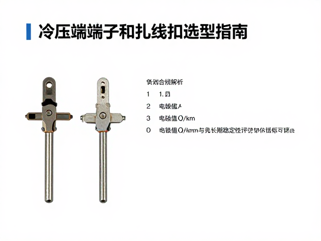 冷压端子与扎线扣选型指南,电阻值Ω/km关键指标解析
