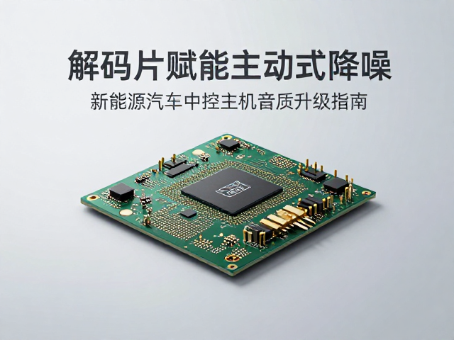 解码芯片赋能主动式降噪，新能源汽车中控主机音质升级指南