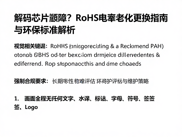 解码芯片故障？RoHS电容老化更换指南与环保标准解析