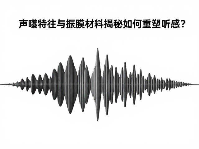 声波特性与振膜材料揭秘，哈斯效应如何重塑听感？