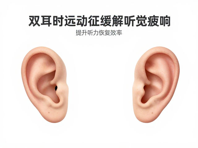 双耳时间差效应，利用近远场判断缓解听觉疲劳，提升听力恢复效率