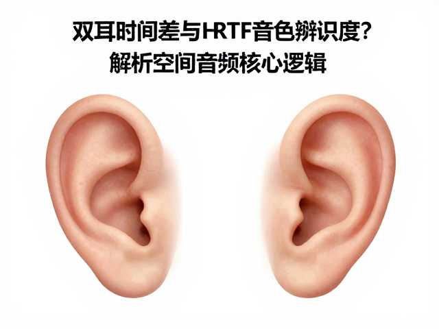 双耳时间差与HRTF如何重塑音色辨识度？解析空间音频核心逻辑