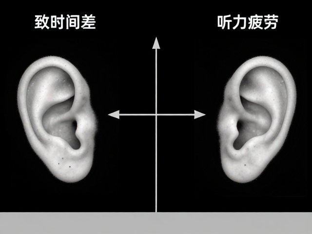 双耳时间差与听力疲劳，分频点设定依据详解