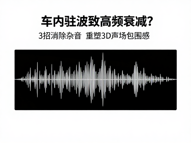 车内驻波致高频衰减?3招消除杂音,重塑3D声场包围感
