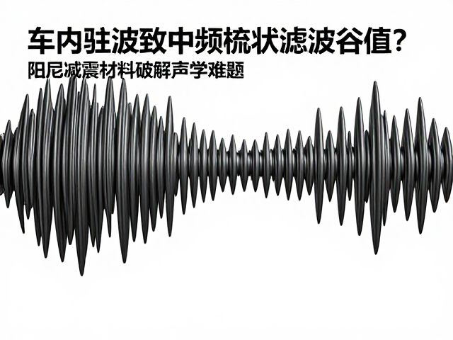 车内驻波致中频梳状滤波谷值？阻尼减震材料破解声学难题