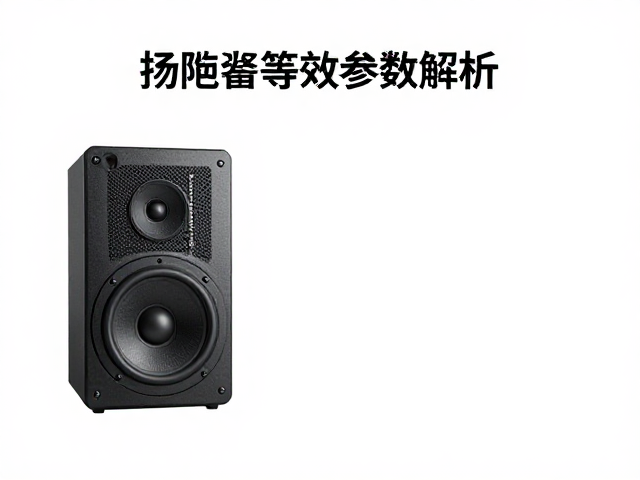 扬声器等效参数解析，压电效应与频响测试的关键联系