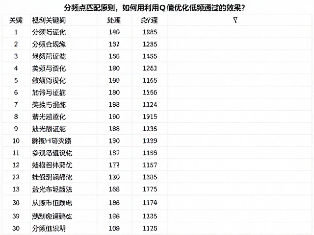 分频点匹配原则，如何利用Q值优化低频通过效果？